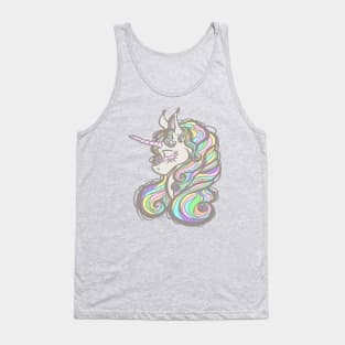 Rainbow Unicorn Tank Top